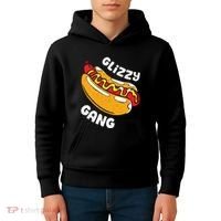 Glizzy Gang Funny Hot Dog Kids Hoodie thumb 4