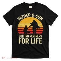 Golf Golfing Father Son Matching Dad T-Shirt thumb 0