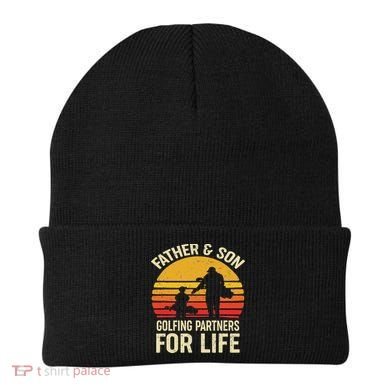 Golf Golfing Father Son Matching Dad Beanie