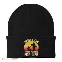 Golf Golfing Father Son Matching Dad Beanie thumb 0