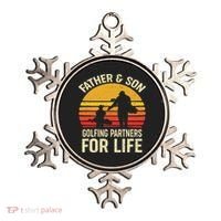 Golf Golfing Father Son Matching Dad Ornament thumb 0