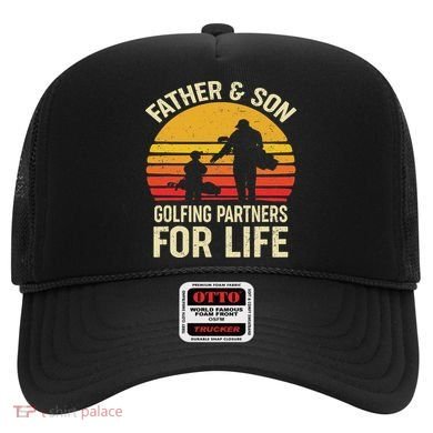 Golf Golfing Father Son Matching Dad Hat