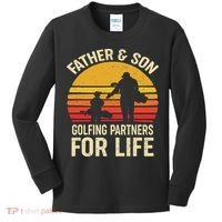 Golf Golfing Father Son Matching Dad Kids Long Sleeve Shirt thumb 0