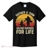 Golf Golfing Father Son Matching Dad Kids T-Shirt thumb 0