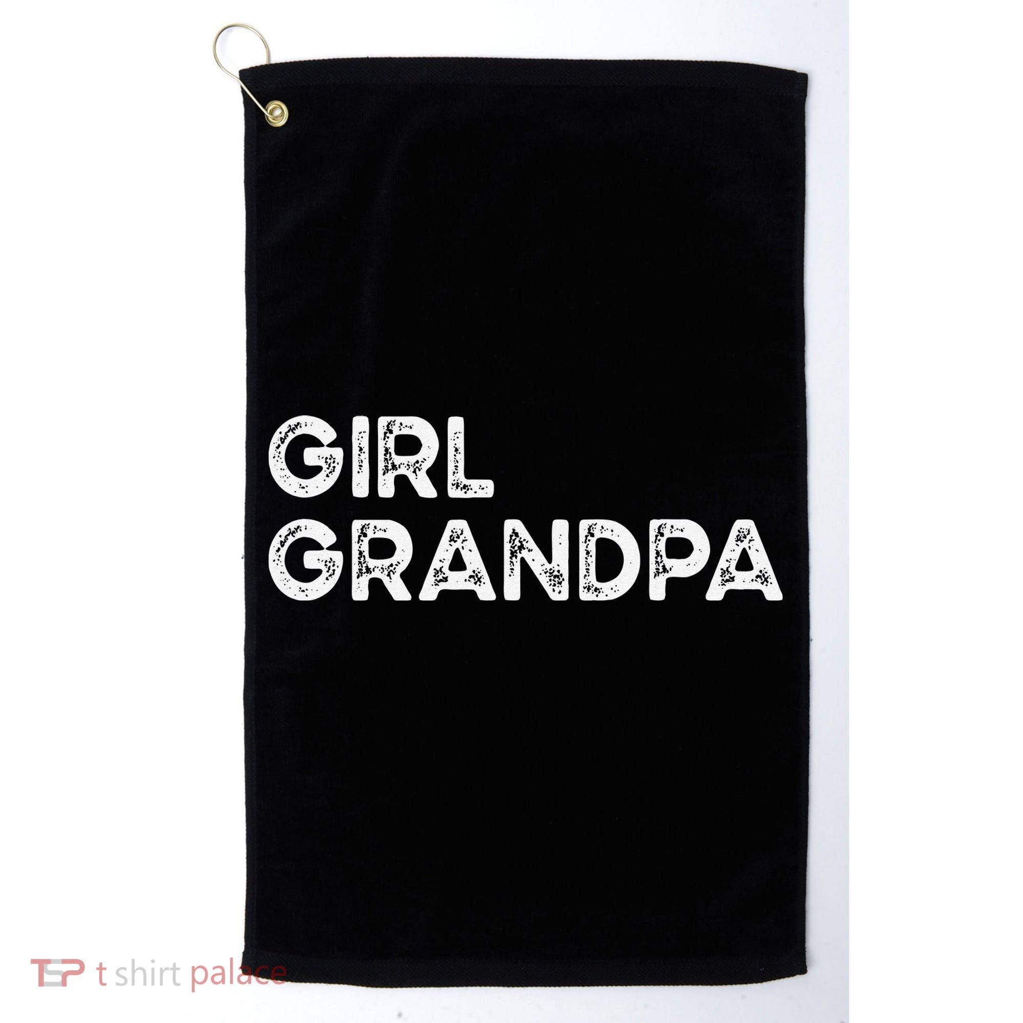 Grandpa Grandfather Fathers Day Golf Towel