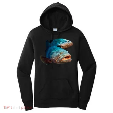 Goliath Grouper Fish Women's Hoodie