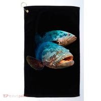 Goliath Grouper Fish Golf Towel thumb 0