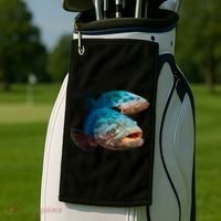 Goliath Grouper Fish Golf Towel thumb 2