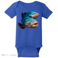 Goliath Grouper Fish Baby Bodysuit thumb 0