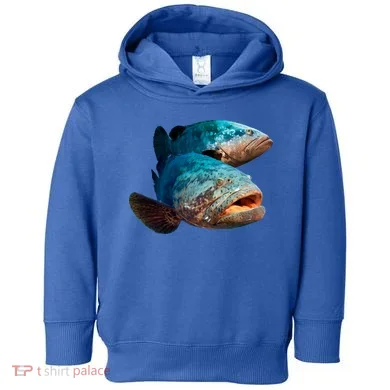 Goliath Grouper Fish Toddler Hoodie