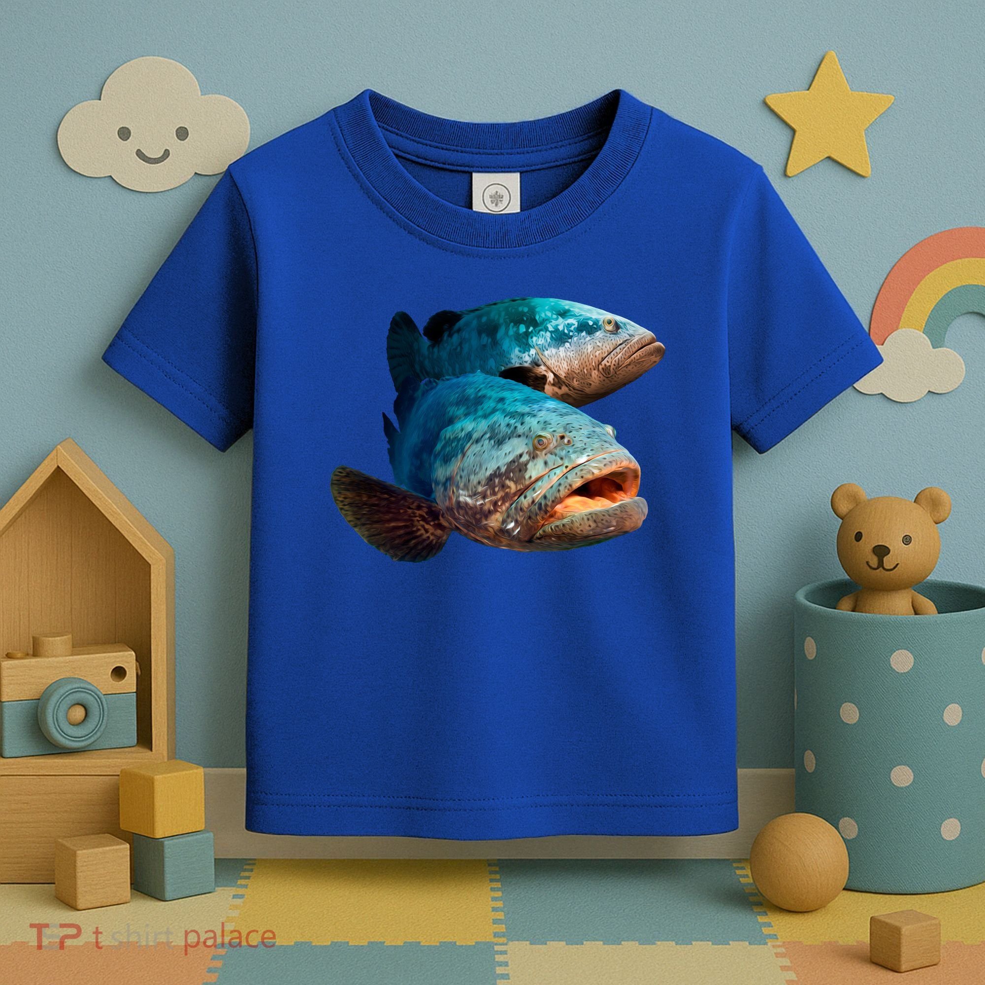 Goliath Grouper Fish Toddler T-Shirt