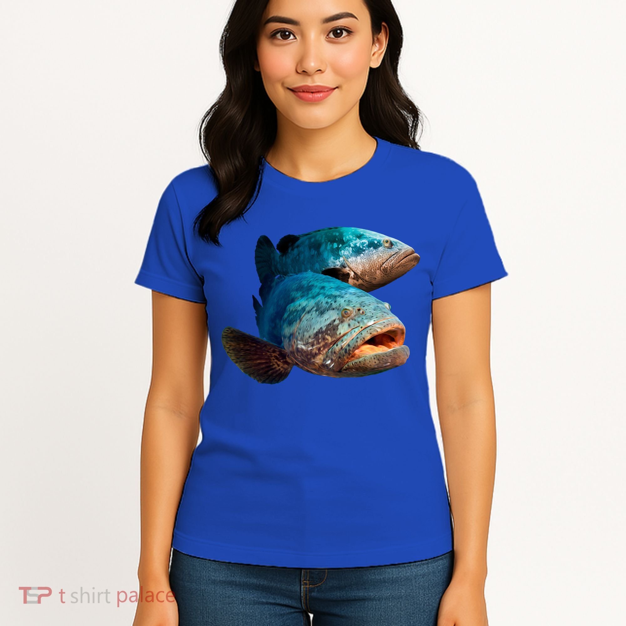 Goliath Grouper Fish Women's T-Shirt