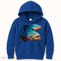 Goliath Grouper Fish Kids Hoodie thumb 0