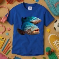 Goliath Grouper Fish Kids T-Shirt thumb 3
