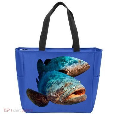 Goliath Grouper Fish Tote Bag