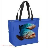 Goliath Grouper Fish Tote Bag thumb 2