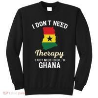 Ghana Ghanaian Flag Map Travel Vocation Gifts Sweatshirt thumb 0