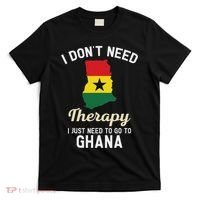 Ghana Ghanaian Flag Map Travel Vocation Gifts T-Shirt thumb 0