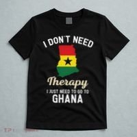 Ghana Ghanaian Flag Map Travel Vocation Gifts T-Shirt thumb 5