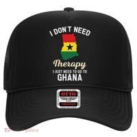 Ghana Ghanaian Flag Map Travel Vocation Gifts Hat thumb 0