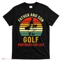 Golf Golfing Father Son Matching Dad T-Shirt thumb 0
