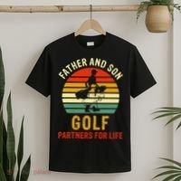 Golf Golfing Father Son Matching Dad T-Shirt thumb 2
