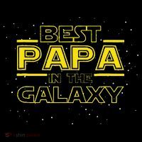 Grandpa Gift For Papa Best Papa In The Galaxy Coffee Mug thumb 5