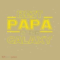 Grandpa Gift For Papa Best Papa In The Galaxy T-Shirt thumb 7