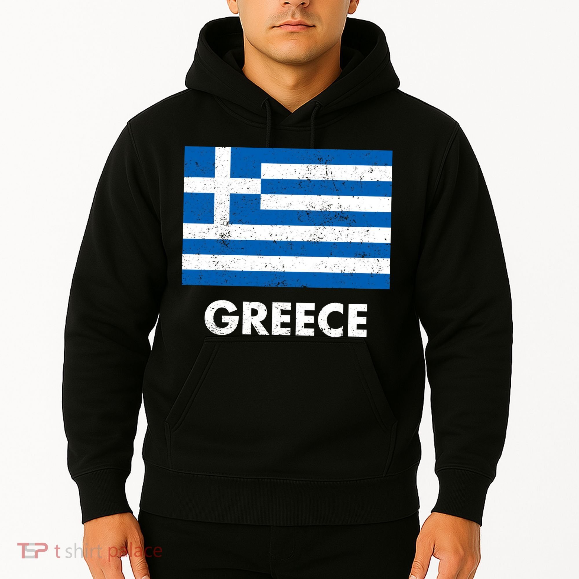Greek Greece Flag Cool Gift Hoodie