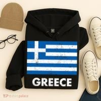Greek Greece Flag Cool Gift Hoodie thumb 4