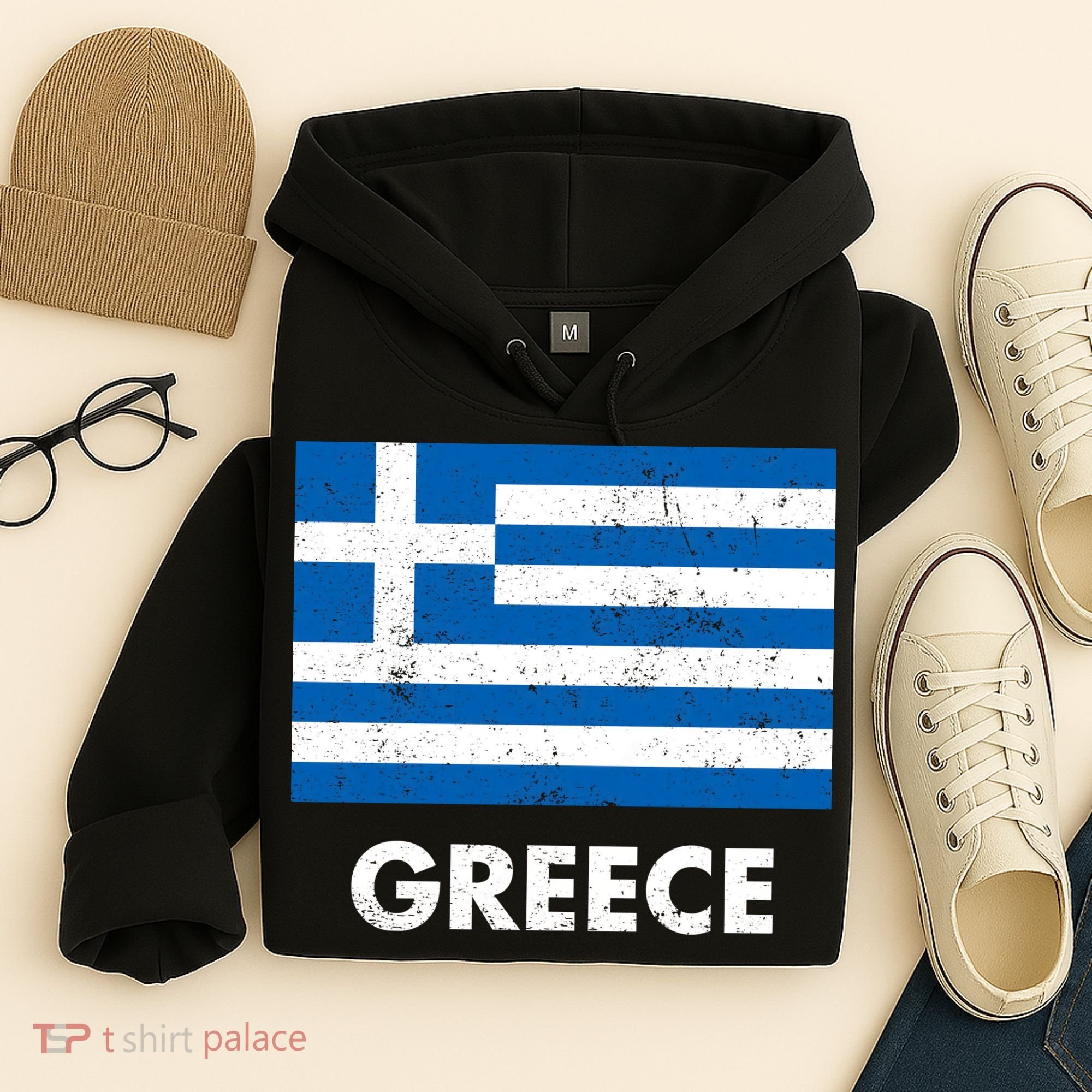Greek Greece Flag Cool Gift Hoodie