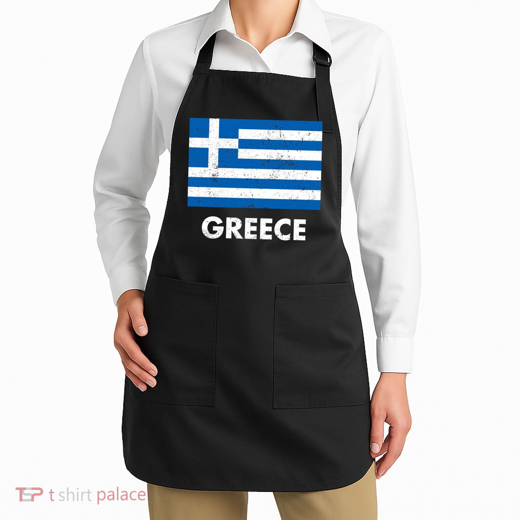 Greek Greece Flag Cool Gift Apron