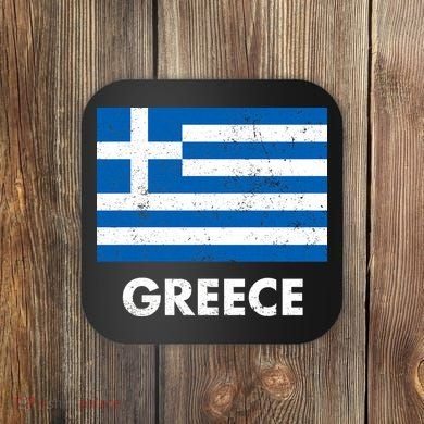 Greek Greece Flag Cool Gift Coaster