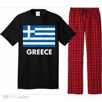 Greek Greece Flag Cool Gift Pajama Set thumb 0