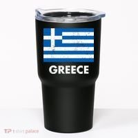 Greek Greece Flag Cool Gift Tumbler thumb 0