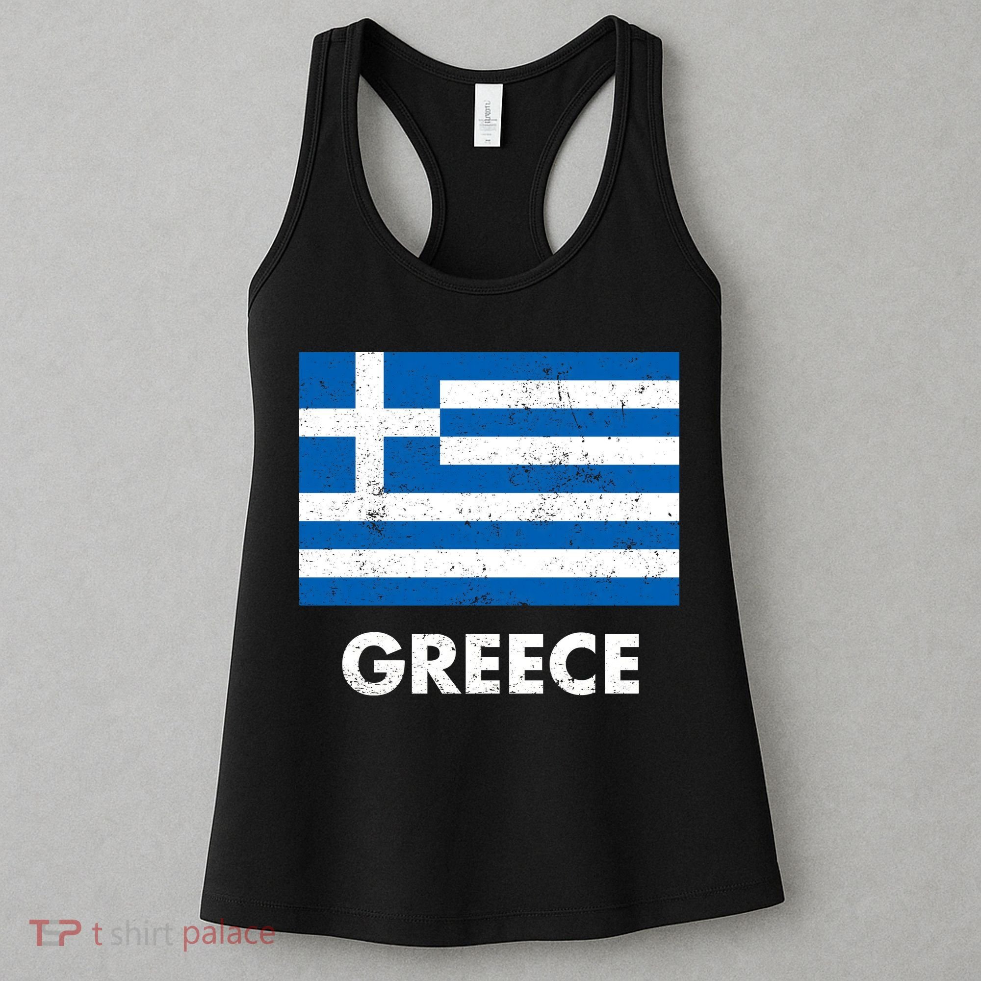 Greek Greece Flag Cool Gift Women's Tank Top
