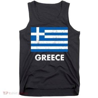 Greek Greece Flag Cool Gift Tank Top