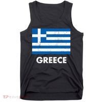 Greek Greece Flag Cool Gift Tank Top thumb 0
