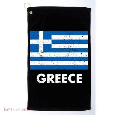 Greek Greece Flag Cool Gift Golf Towel