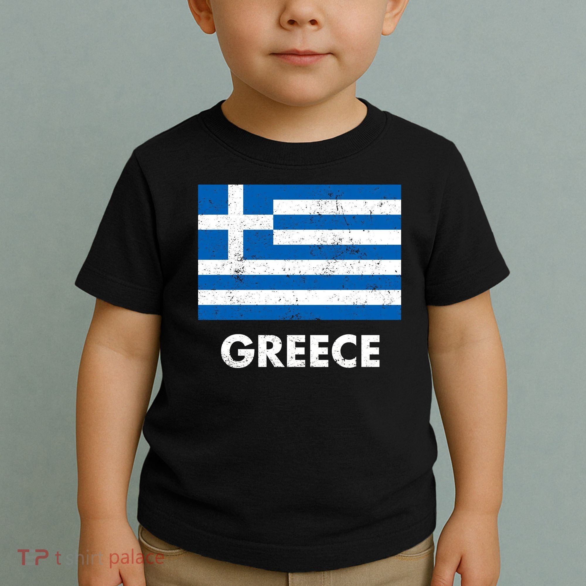 Greek Greece Flag Cool Gift Toddler T-Shirt