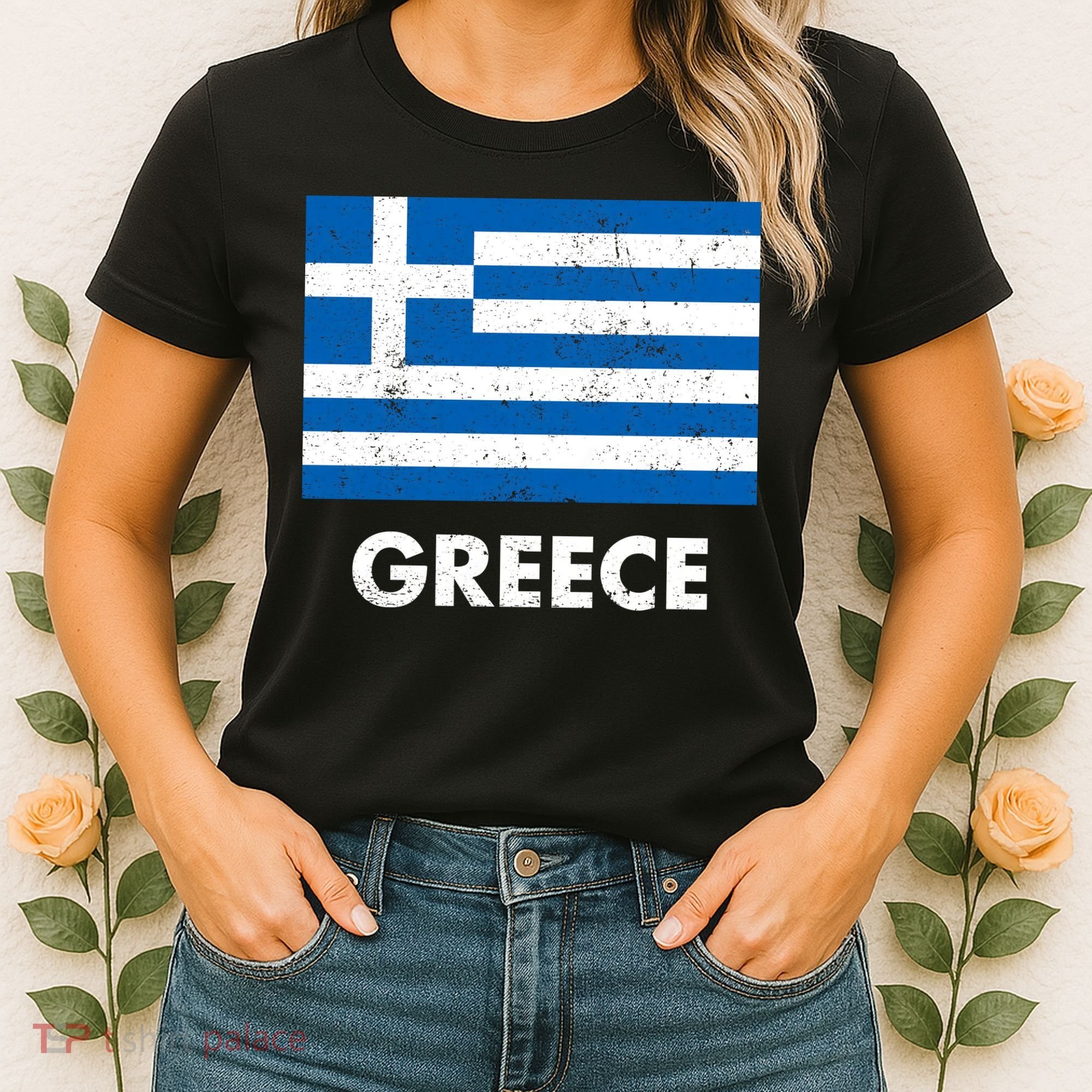 Greek Greece Flag Cool Gift Women's T-Shirt