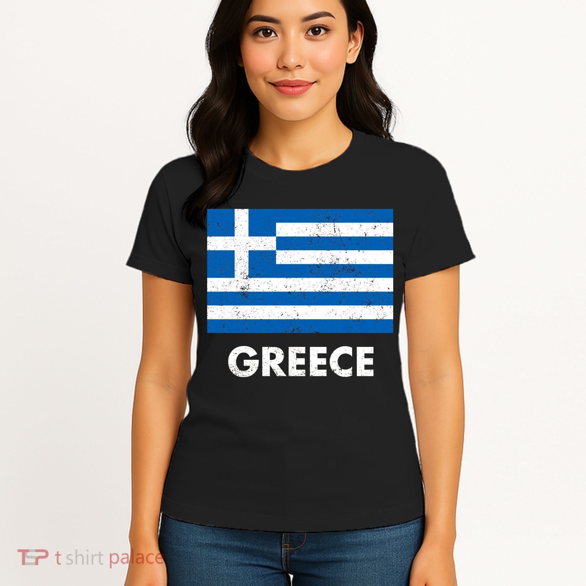 Greek Greece Flag Cool Gift Women's T-Shirt