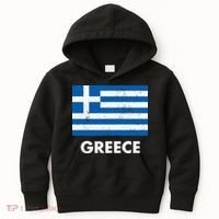 Greek Greece Flag Cool Gift Kids Hoodie thumb 0
