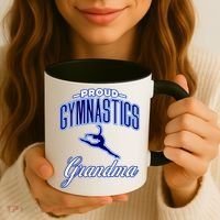 Gymnastics Grandma (Female Gymnast) Cool Gift Coffee Mug thumb 3