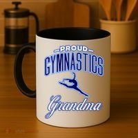 Gymnastics Grandma (Female Gymnast) Cool Gift Coffee Mug thumb 4