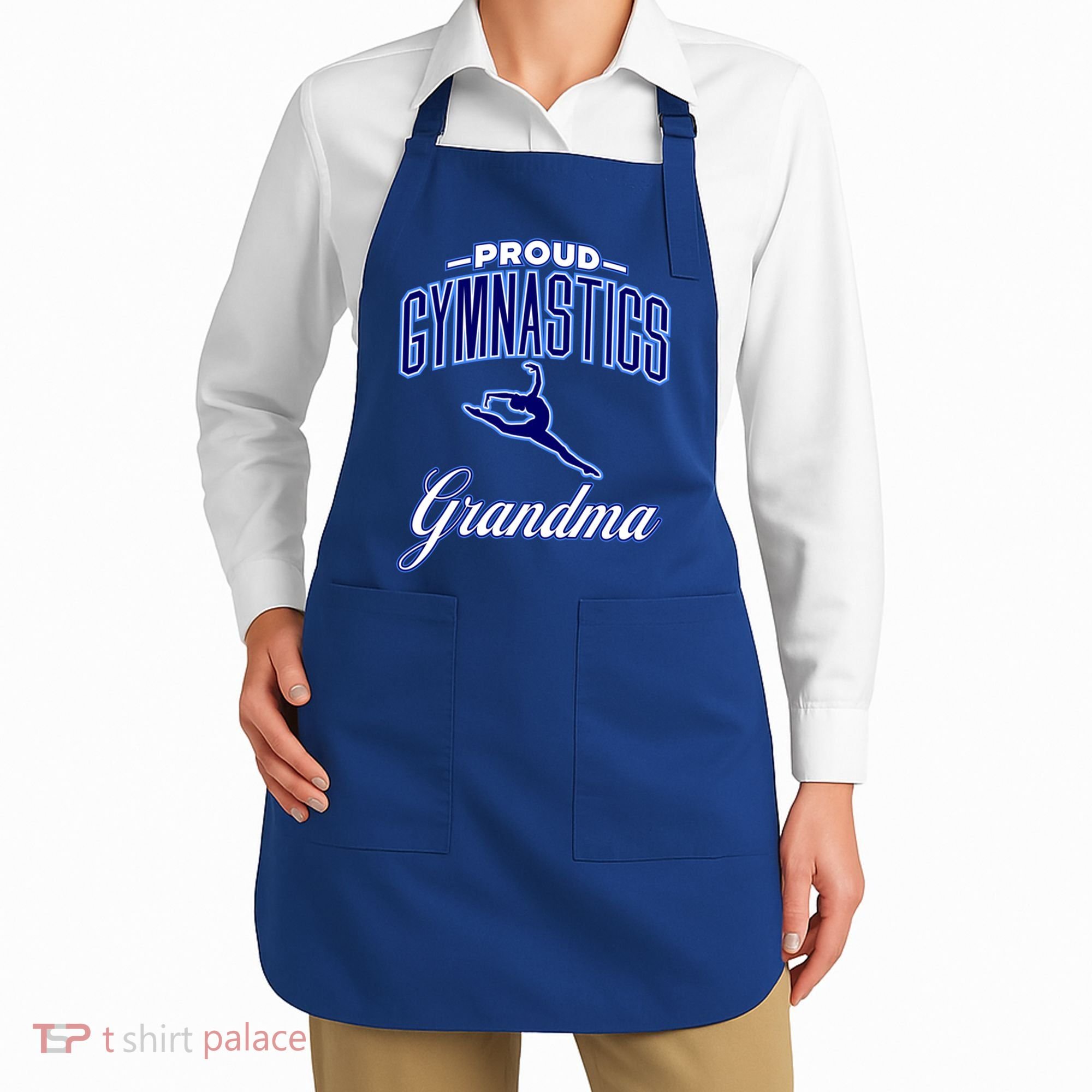Gymnastics Grandma (Female Gymnast) Cool Gift Apron