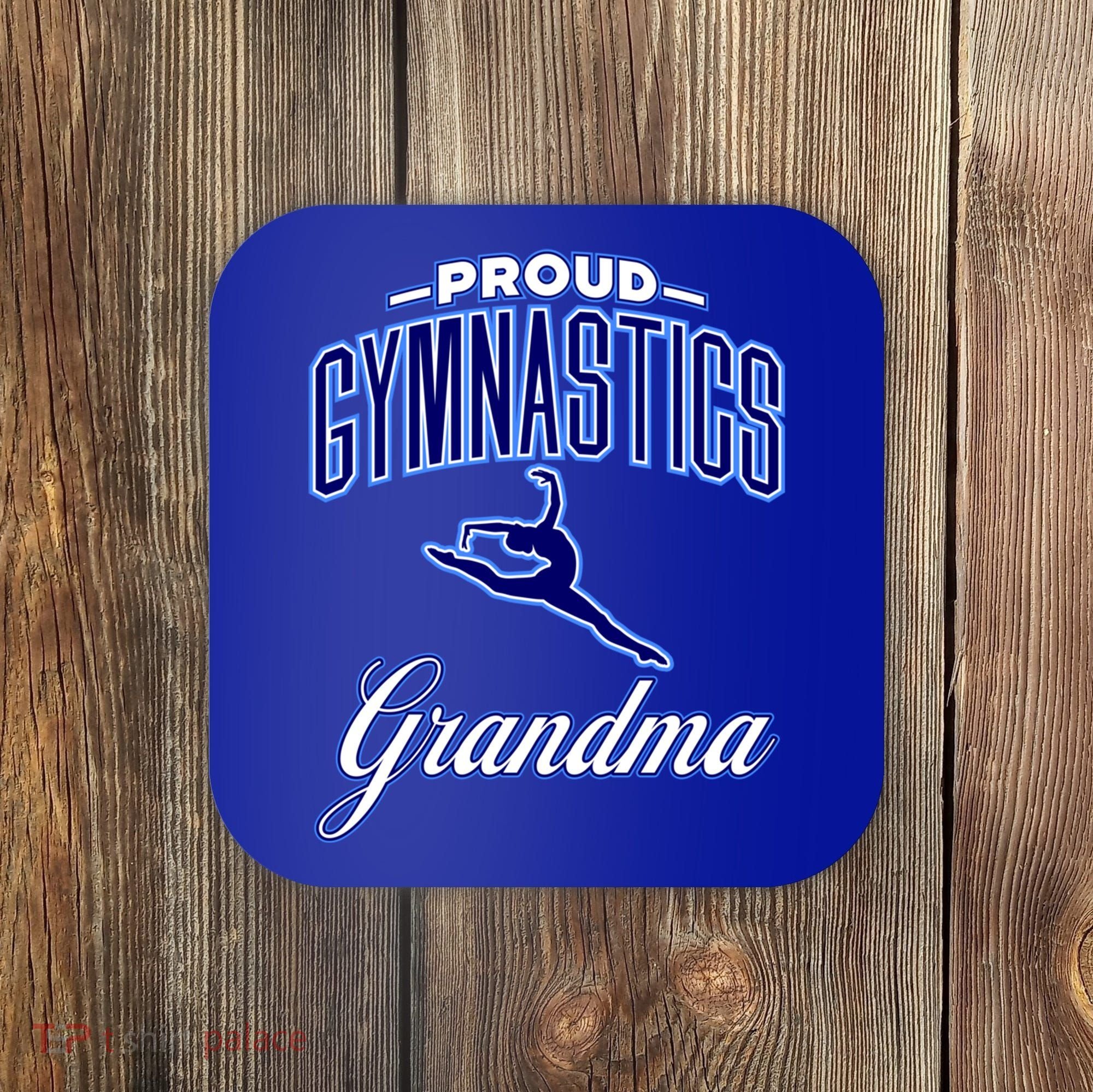 Gymnastics Grandma (Female Gymnast) Cool Gift Coaster