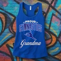 Gymnastics Grandma (Female Gymnast) Cool Gift Women's Tank Top thumb 3