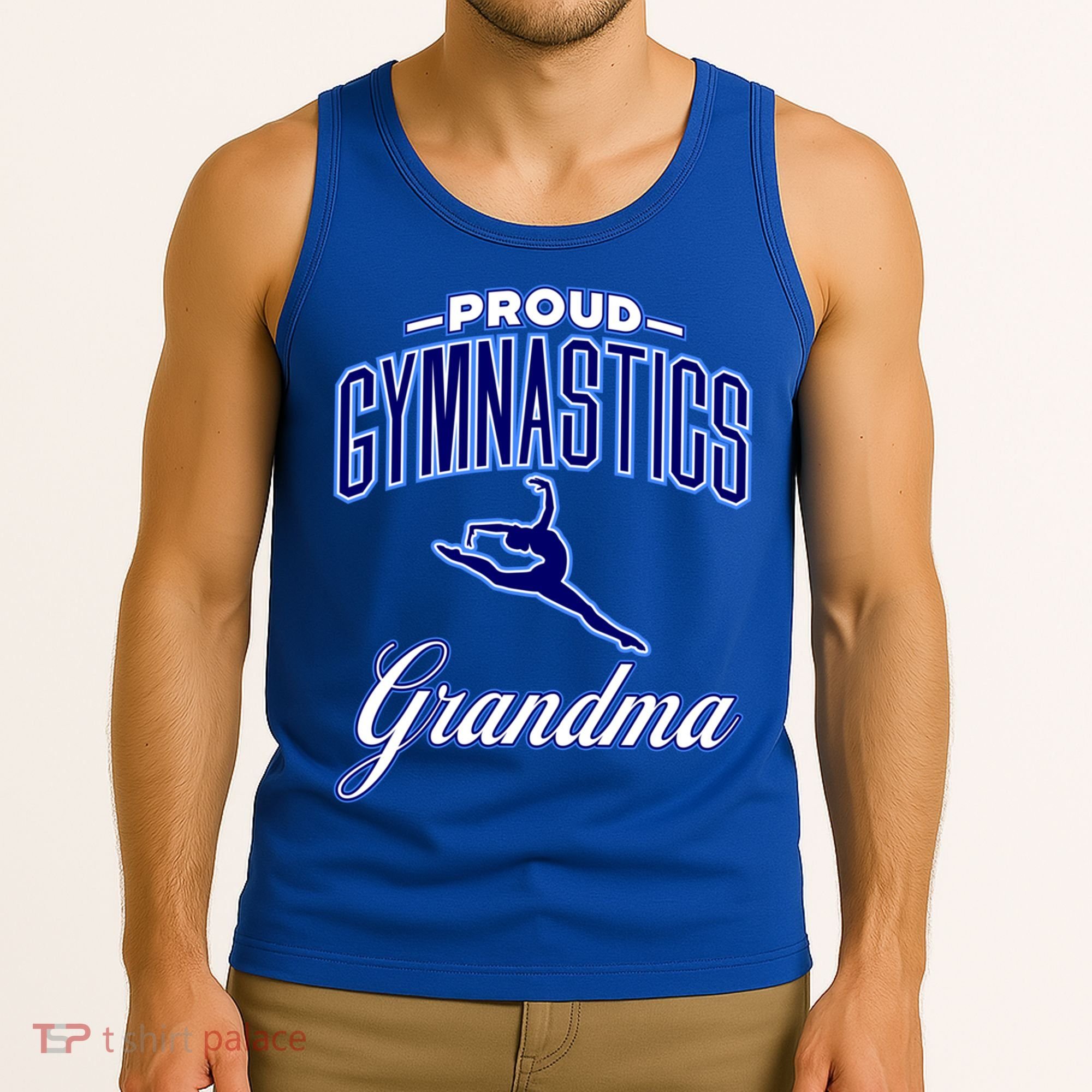 Gymnastics Grandma (Female Gymnast) Cool Gift Tank Top