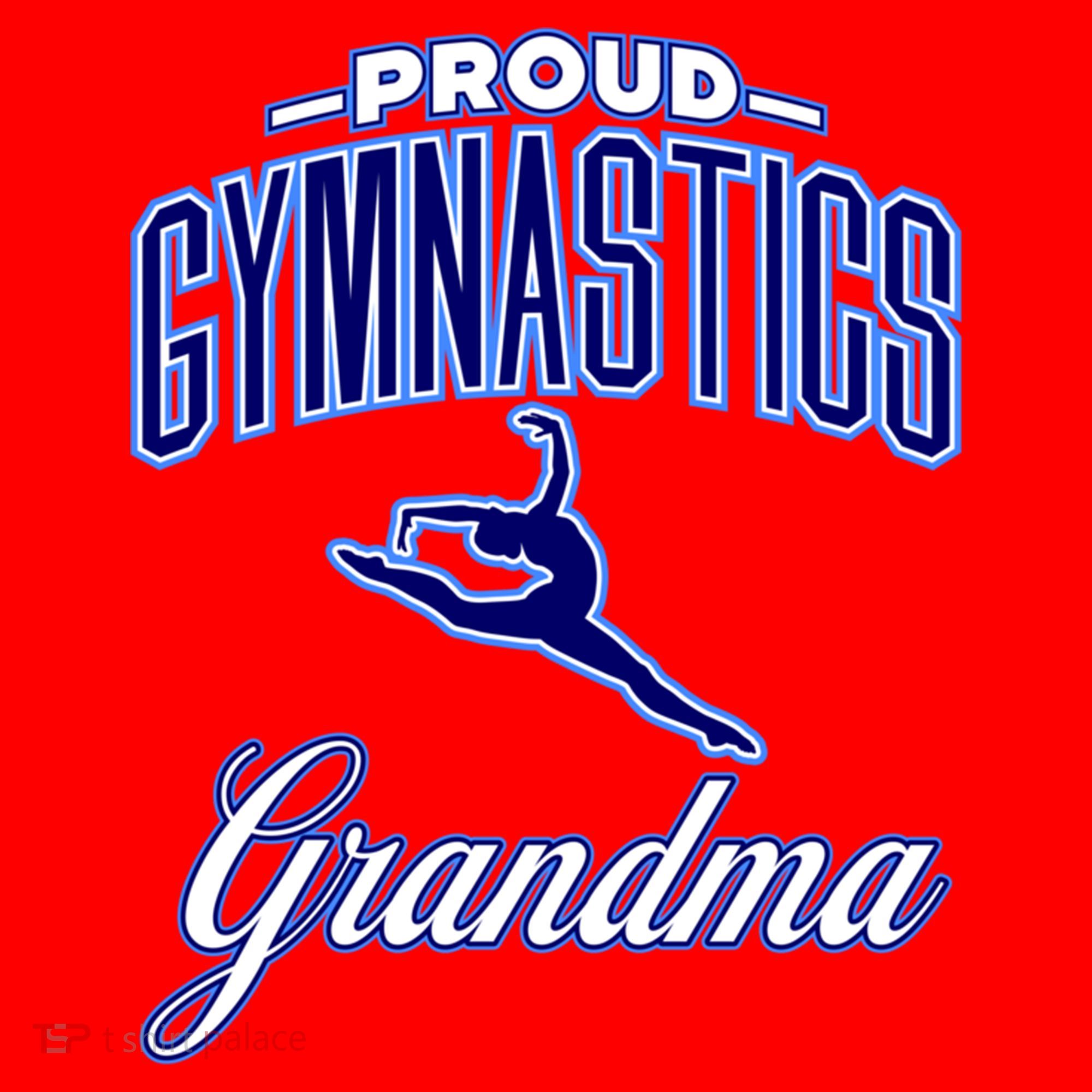 Gymnastics Grandma (Female Gymnast) Cool Gift Santa Hat